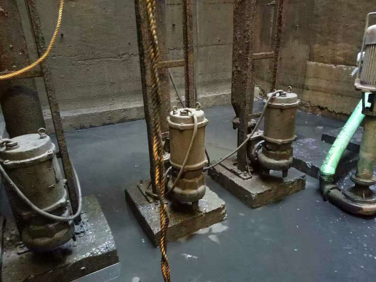 交城污水池清理